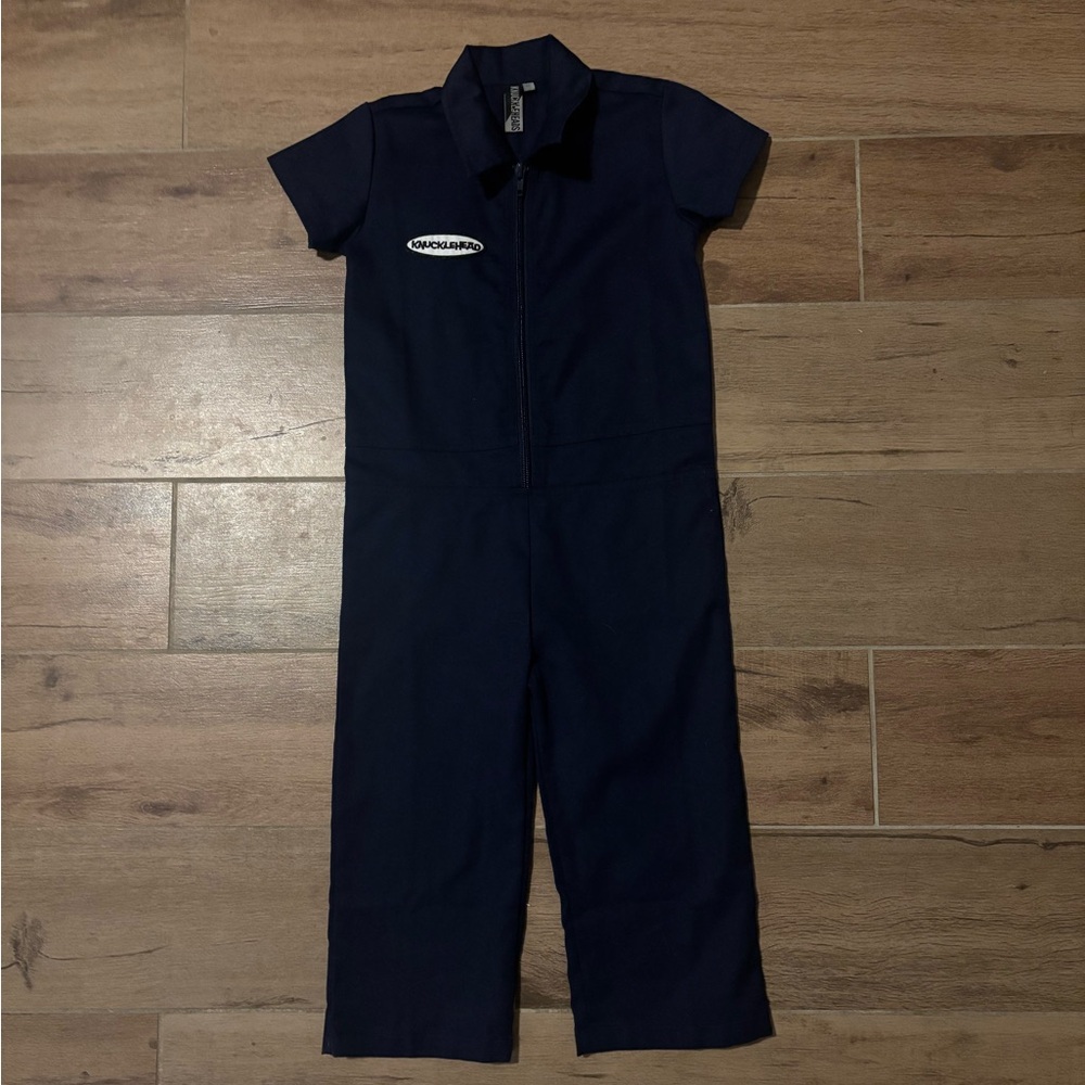Knuckleheadz navy coverall mechanic outfit 3T